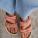 Envied Attitude Sandals – Baby Pink Mix