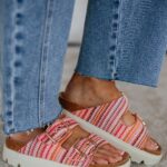 Envied Attitude Sandals – Baby Pink Mix