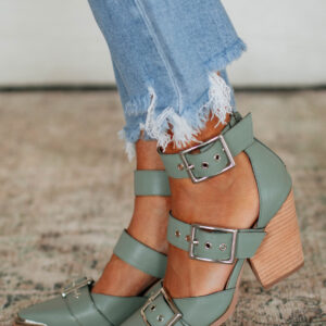Proving My Point Heels - Sage