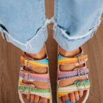 Vibrant Getaway Platform Sandals