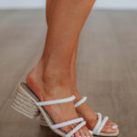 Trending Now Heels - Cream Mix